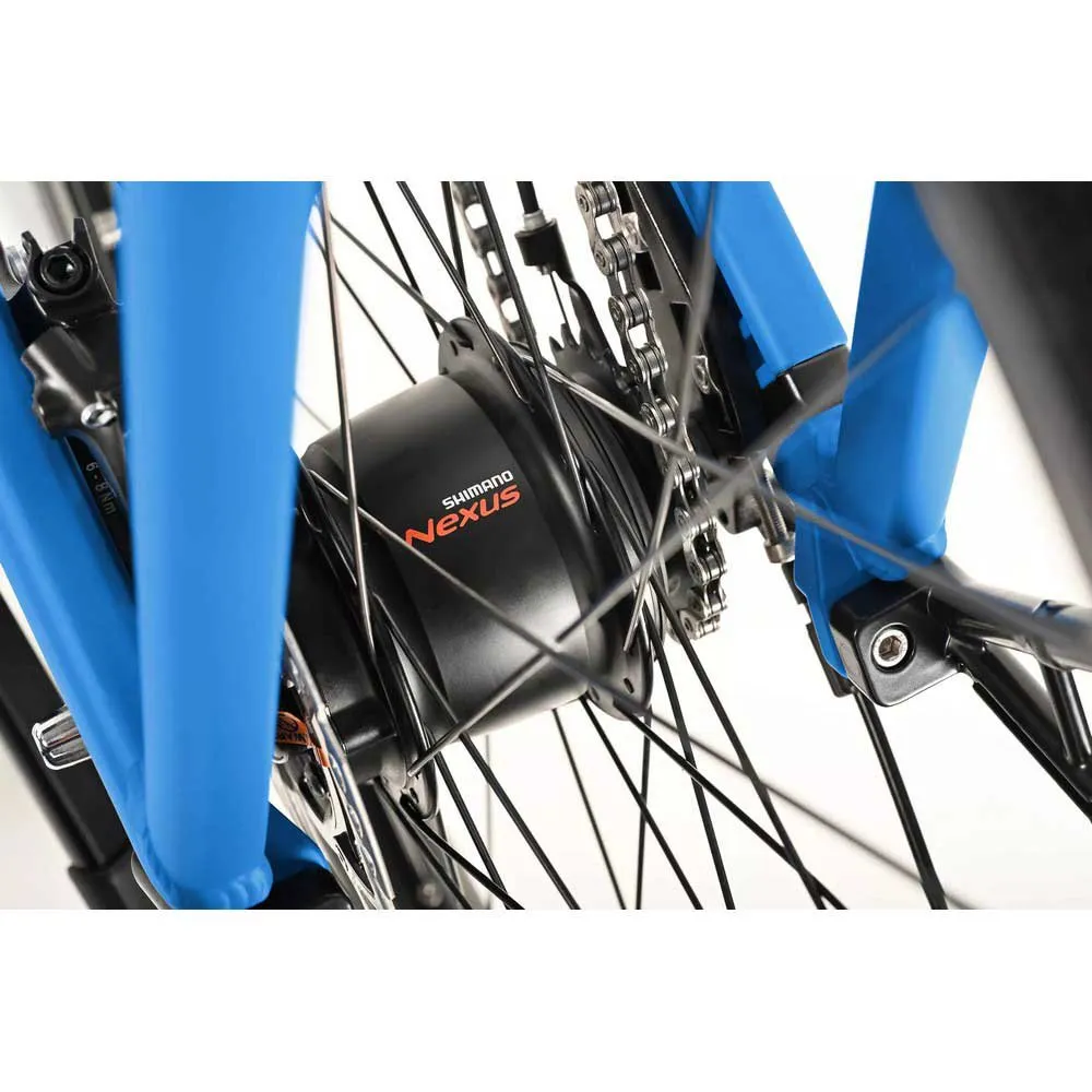 Winora Tria N8 E Nexus 2024 Elektrisk Sykkel, Blue, L, 500Wh, Elsykkel Winora Tria N8 E Nexus 2024 Elektrisk Sykkel, Blue, L, 500Wh, Elsykkel