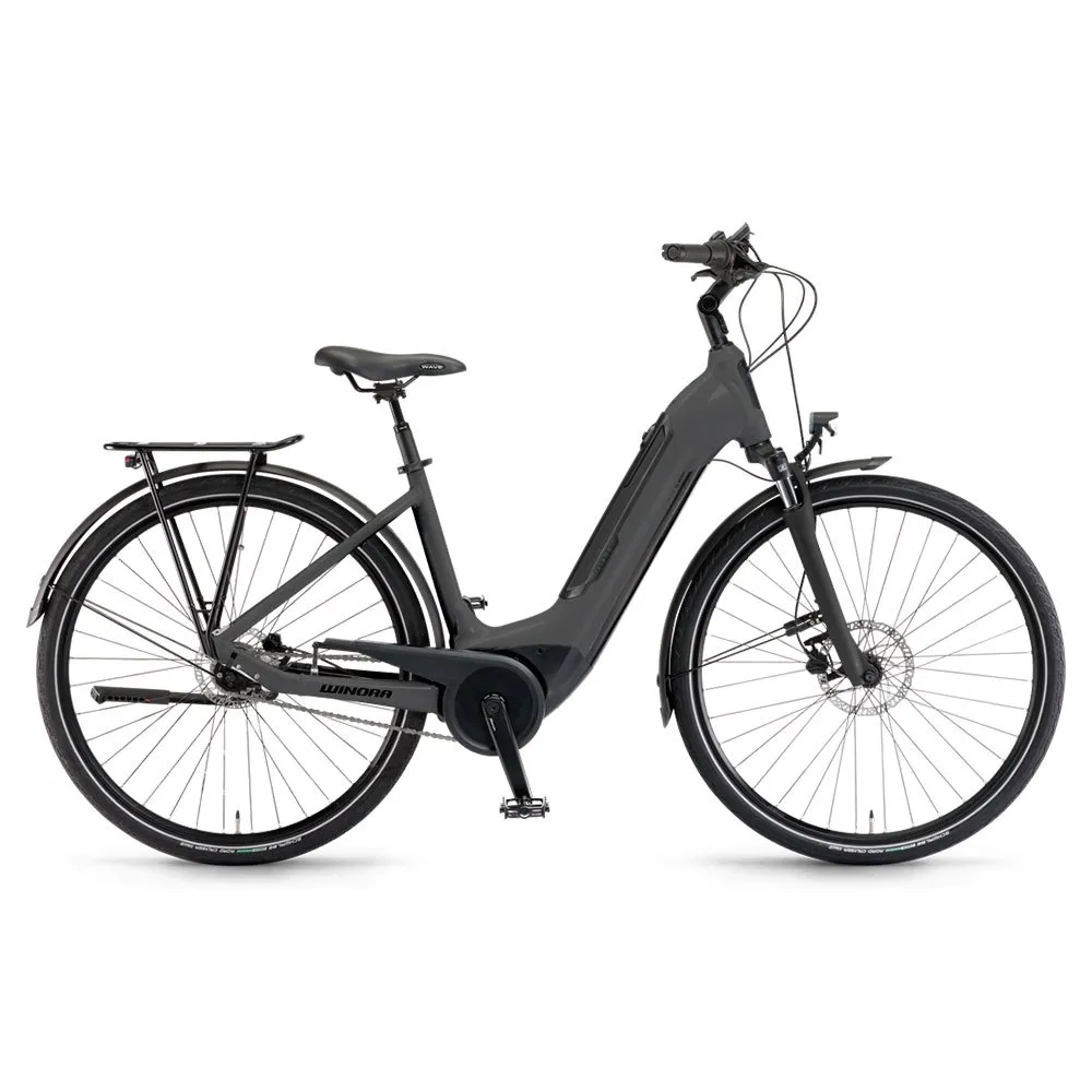Winora Tria N8f Elektrisk Sykkel, Grey, XS, 500Wh, Elsykkel