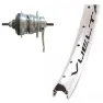 Winora Vuelta Airline 1 Shimano Nexus 7s Forhjul, Silver, 9 x 100mm