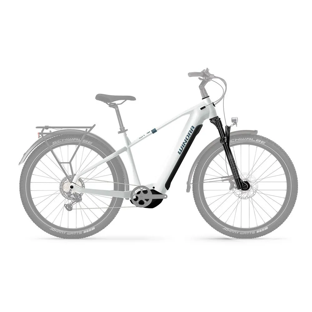 Winora Yucatan X12 Pro Low 27.5´´ El-sykkel Ramme For By-sykke Refurbished, White, 50, Elsykkel Winora Yucatan X12 Pro Low 27.5´´ El-sykkel Ramme For By-sykke Refurbished, White, 50, Elsykkel