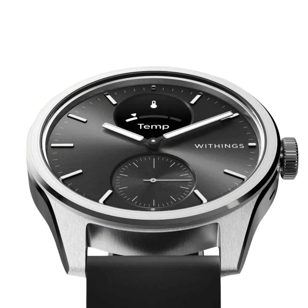Withings Scanwatch 2 42 Mm Smartklokke, Black Withings Scanwatch 2 42 Mm Smartklokke, Black