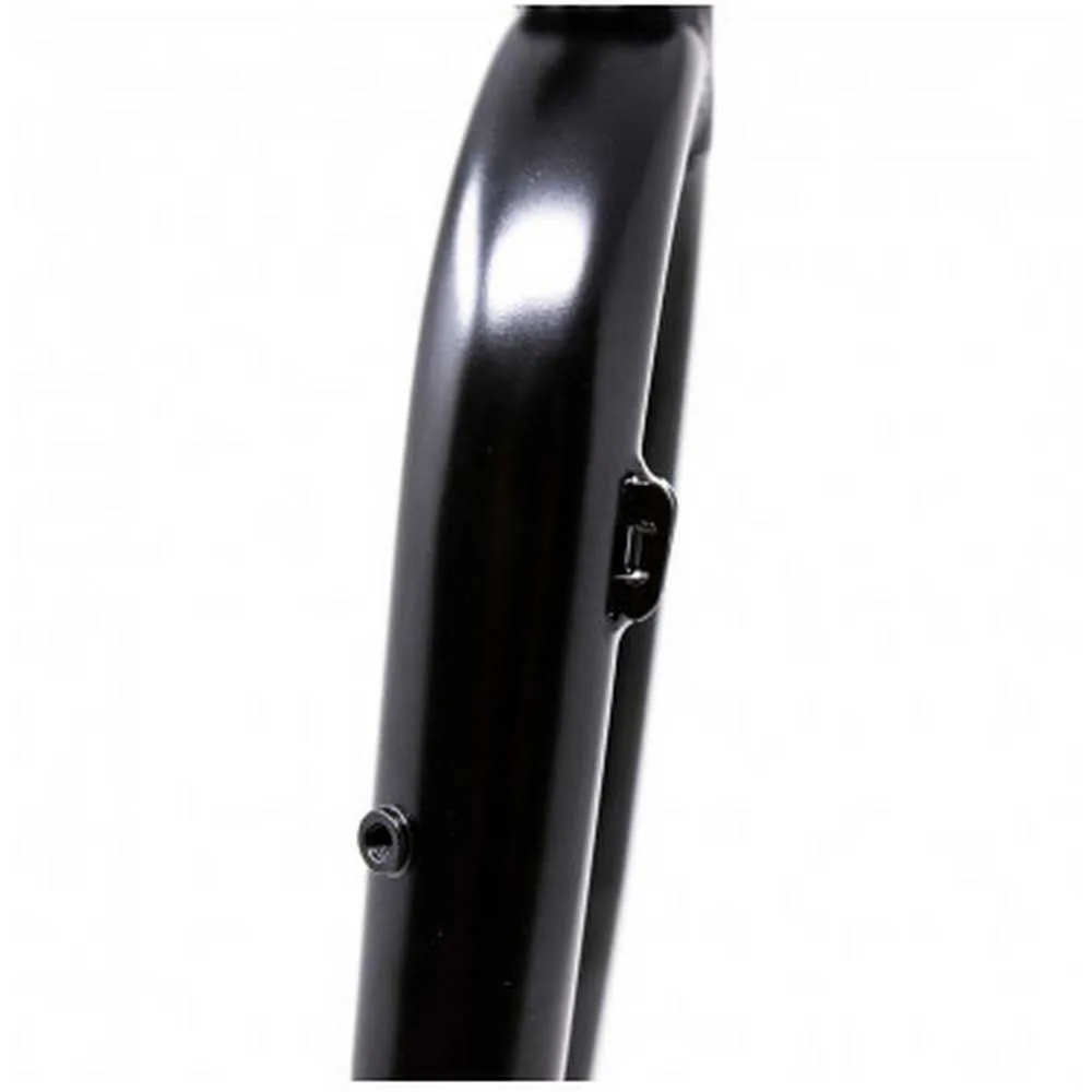 WOHO Flated Post Mount Disc 15x100 Mm Mtb-gaffel, Black, 28" - 700C, Rigid