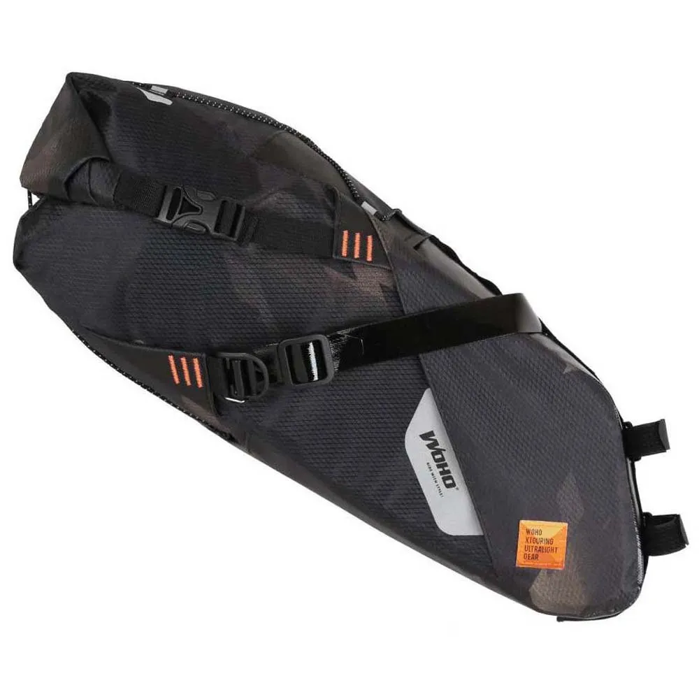 WOHO X-touring Dry Sadelveske 8-12l, Camo, One Size WOHO X-touring Dry Sadelveske 8-12l, Camo, One Size