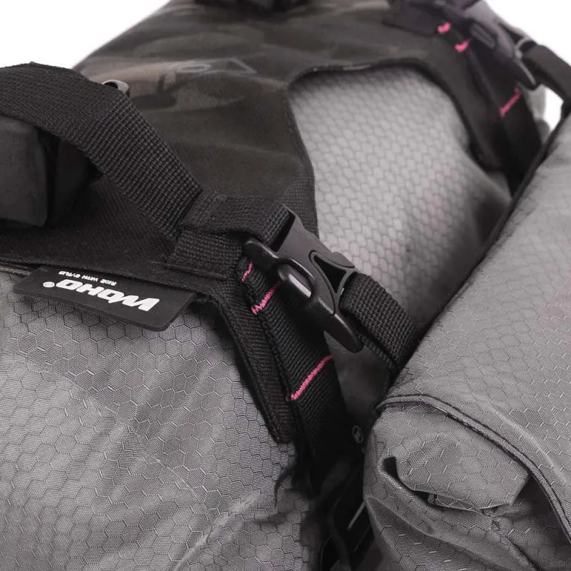 WOHO X-touring Handlebar Bag Harness Veske-sele, Black camo, One Size WOHO X-touring Handlebar Bag Harness Veske-sele, Black camo, One Size