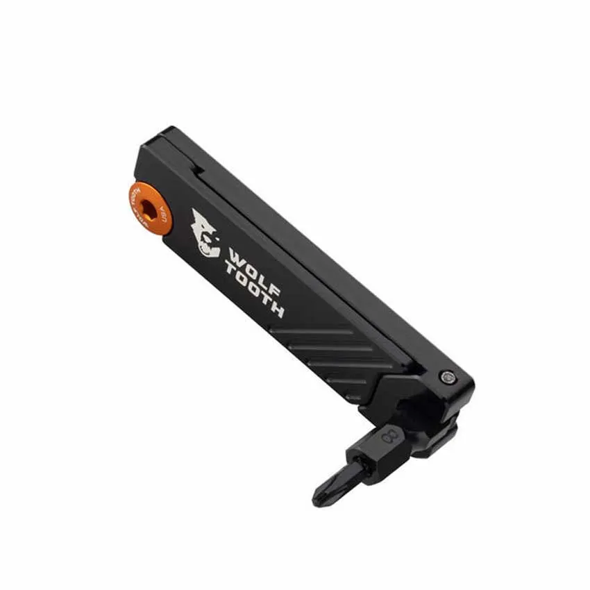 Wolf Tooth 6-bit Hex Multiverktøy, Orange, One Size