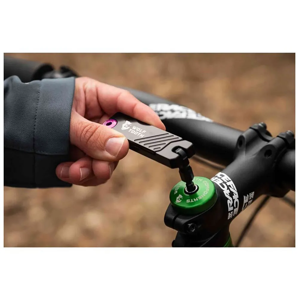 Wolf Tooth 6-Bit Hex Wrench Multiverktøy, Black, One Size Wolf Tooth 6-Bit Hex Wrench Multiverktøy, Black, One Size