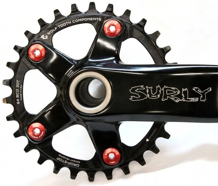 Wolf Tooth 94mm bcd 5-bolts Surly OD, drev