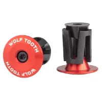 Wolf Tooth Alloy Bar End Plugs Wolf Tooth Alloy Bar End Plugs