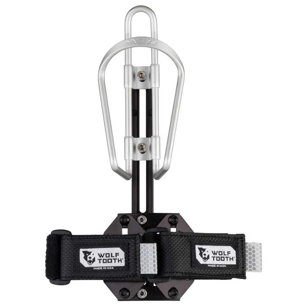 Wolf Tooth B-rad Half Bottle Dogbone Flaskeholderadapter, Black, One Size