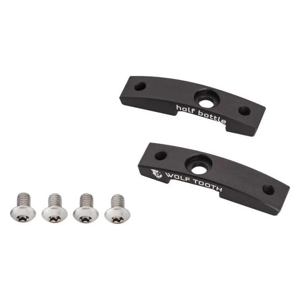 Wolf Tooth B-rad Half Bottle Dogbone Flaskeholderadapter, Black, One Size