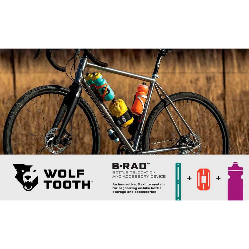 Wolf Tooth B-Rad Medium Strap and Accessory Mount, Black, One Size