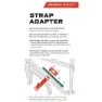 Wolf Tooth B-Rad Medium Strap and Accessory Mount, Black, One Size