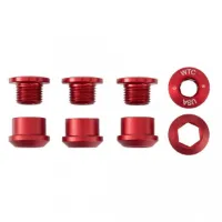 Wolf Tooth Chainring Bolts, 6mm, 4pk Wolf Tooth Chainring Bolts, 6mm, 4pk