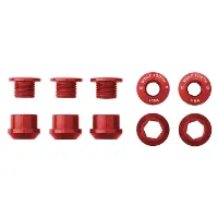 Wolf Tooth Chainring Bolts, 6mm, 5pk Wolf Tooth Chainring Bolts, 6mm, 5pk