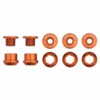 Wolf Tooth Chainring Bolts, 6mm, 5pk Wolf Tooth Chainring Bolts, 6mm, 5pk