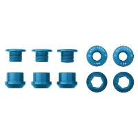 Wolf Tooth Chainring Bolts, 6mm, 5pk Wolf Tooth Chainring Bolts, 6mm, 5pk