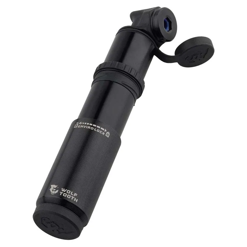 Wolf Tooth Encase 30cc Tubeless Tool Mini Pumpe, Black, One Size Wolf Tooth Encase 30cc Tubeless Tool Mini Pumpe, Black, One Size