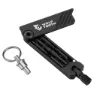 Wolf Tooth Hexagonal 6 Bit Multiverktøy, Black, One Size