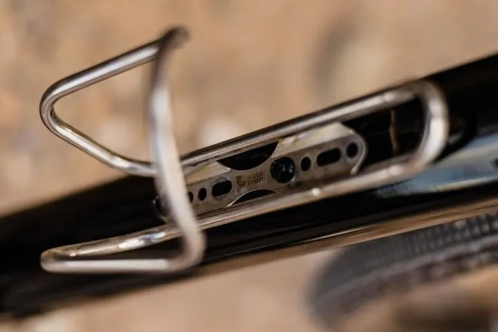 Wolf Tooth Morse Cage Ti Flaskeholder, Silver, One Size