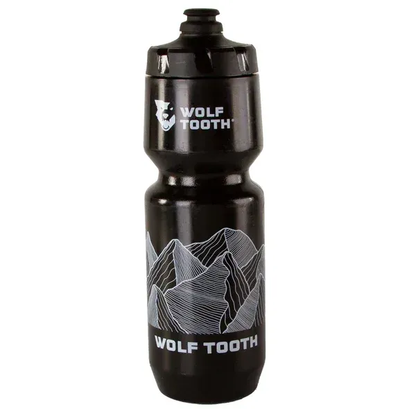 Wolf Tooth Range 750ml Flaske, Svart