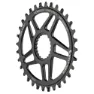 Wolf Tooth Shimano Boost Ovalt Drev, Black, 34t