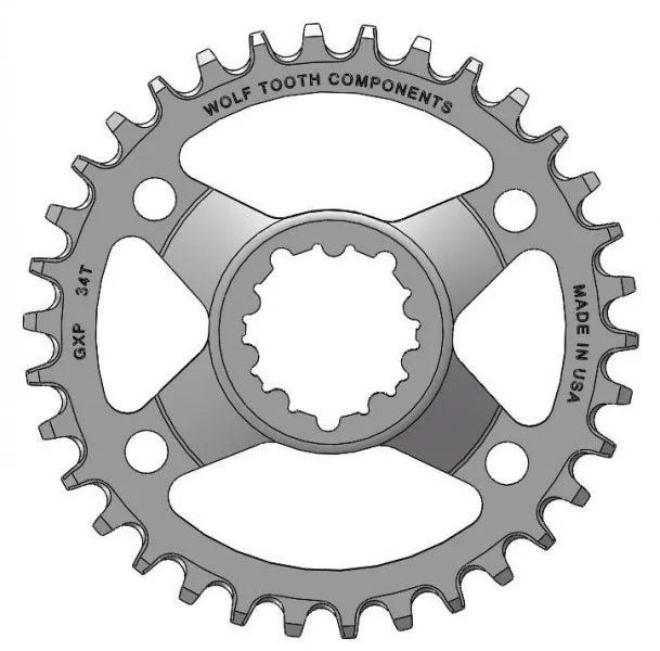 Wolf Tooth SRAM GXP/BB30 Direct mount drev