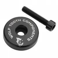 Wolf Tooth Ultralight Top Cap, 5mm Intergert Spacer, W/Bolt Wolf Tooth Ultralight Top Cap, 5mm Intergert Spacer, W/Bolt