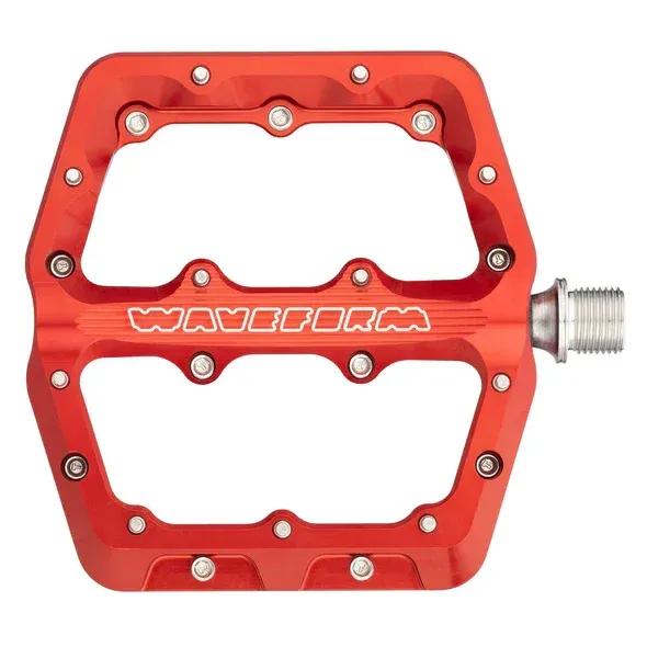 Wolf Tooth Waveform Aluminium Pedaler, Rød