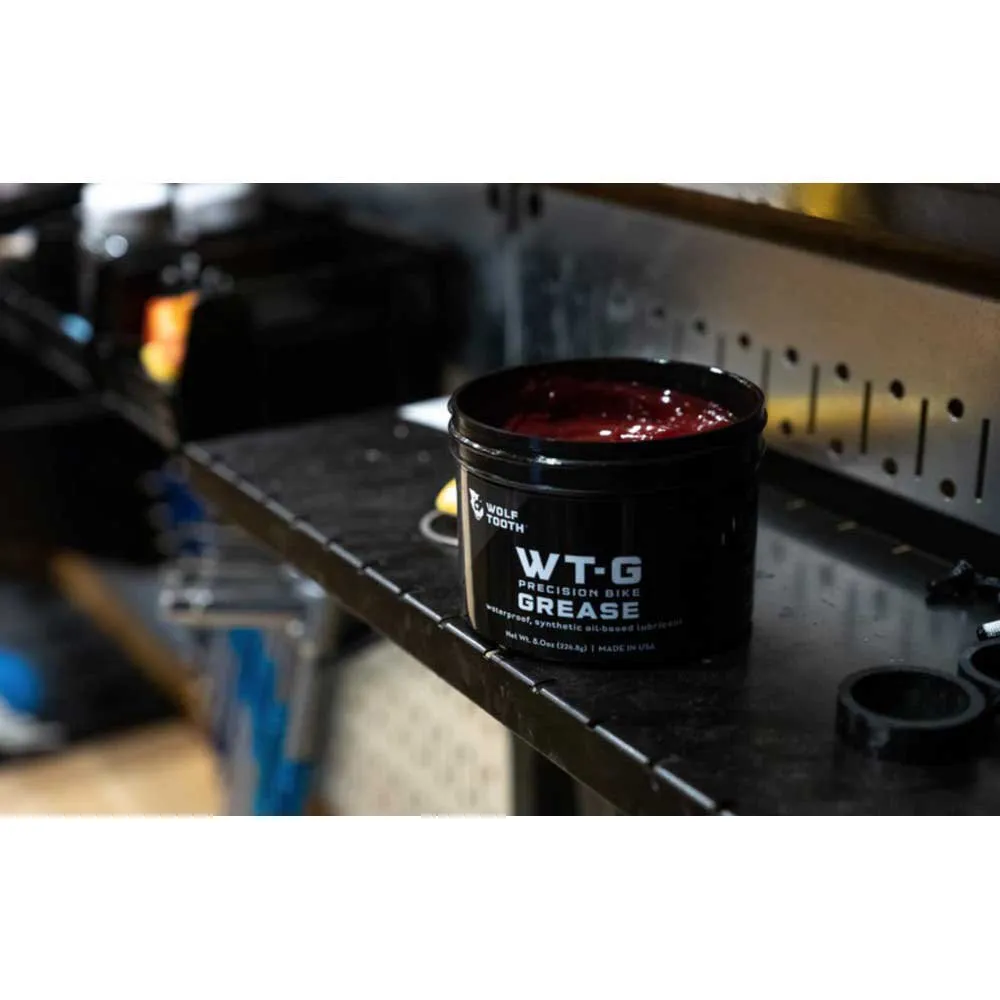 Wolf Tooth WT-G Precision Bike Grease 237ml, Black, One Size