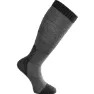 Woolpower Socks Skilled Knee High Liner, Dark grey/grey