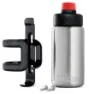 Woom Clug Flaske og Flaskeholder, Silver / black, One Size