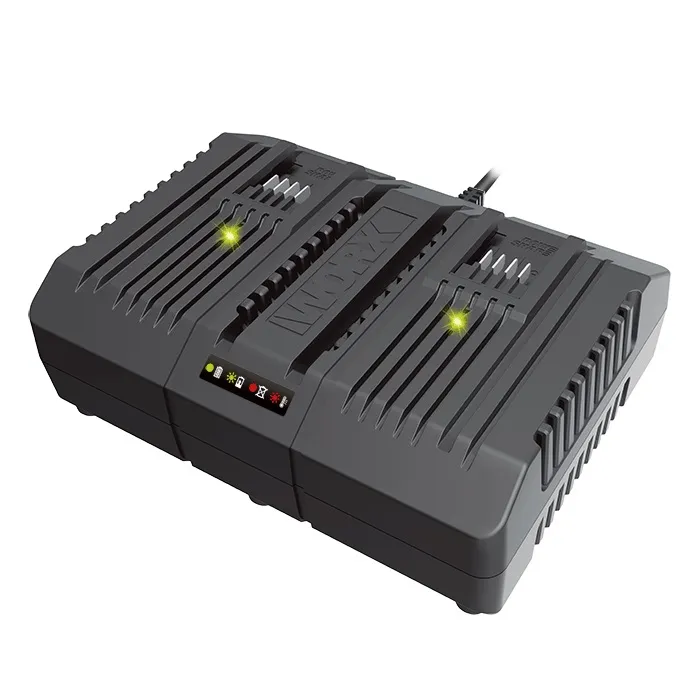 Worx Dobbeltlader til 20V Batterier 4A