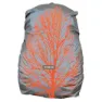 WOWOW Backpack Quebec Regnbeskyttelse, Silver / orange, One Size