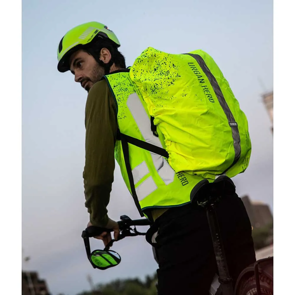 WOWOW Urban Hero Regnbeskyttelse 35l, Yellow, One Size WOWOW Urban Hero Regnbeskyttelse 35l, Yellow, One Size