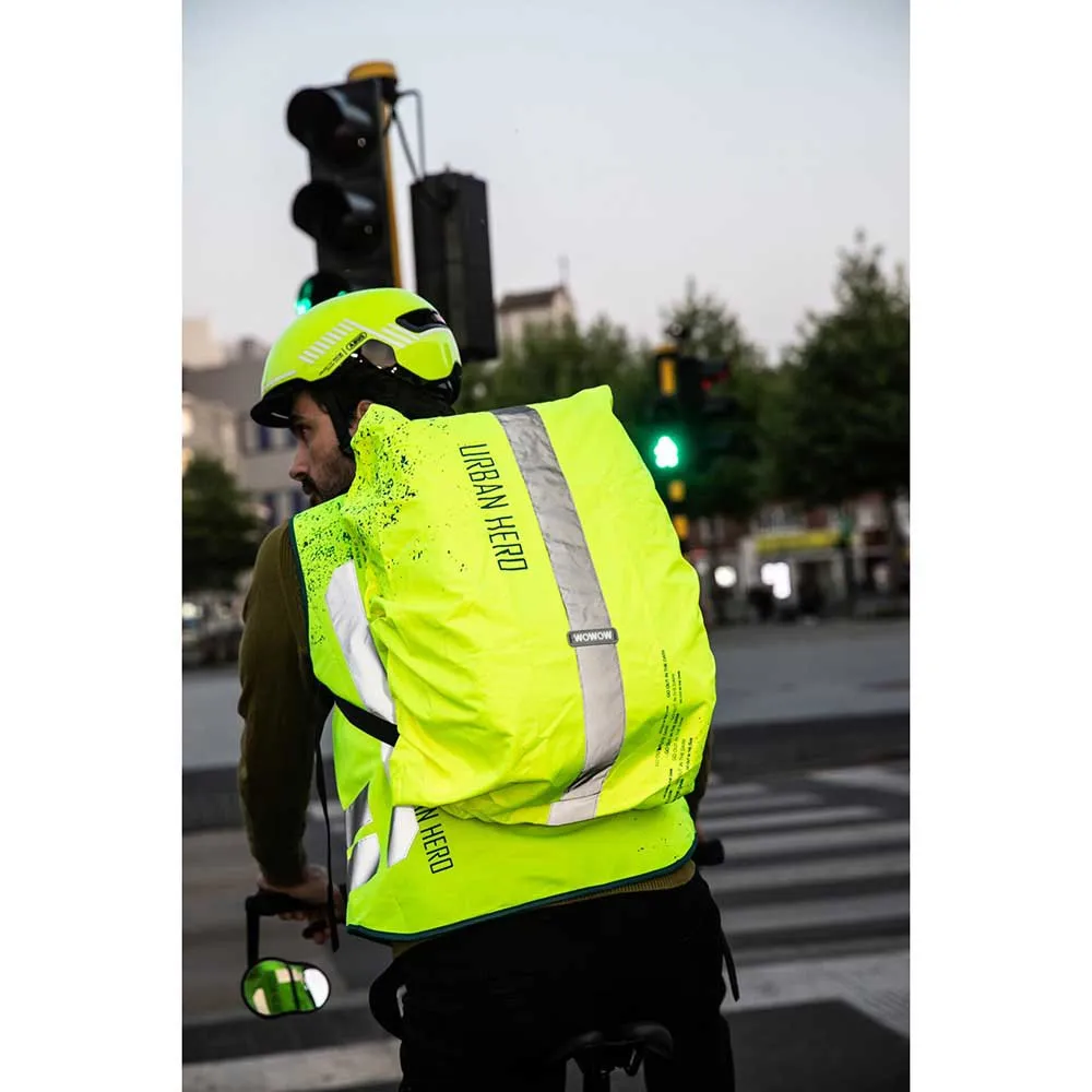 WOWOW Urban Hero Regnbeskyttelse 35l, Yellow, One Size WOWOW Urban Hero Regnbeskyttelse 35l, Yellow, One Size