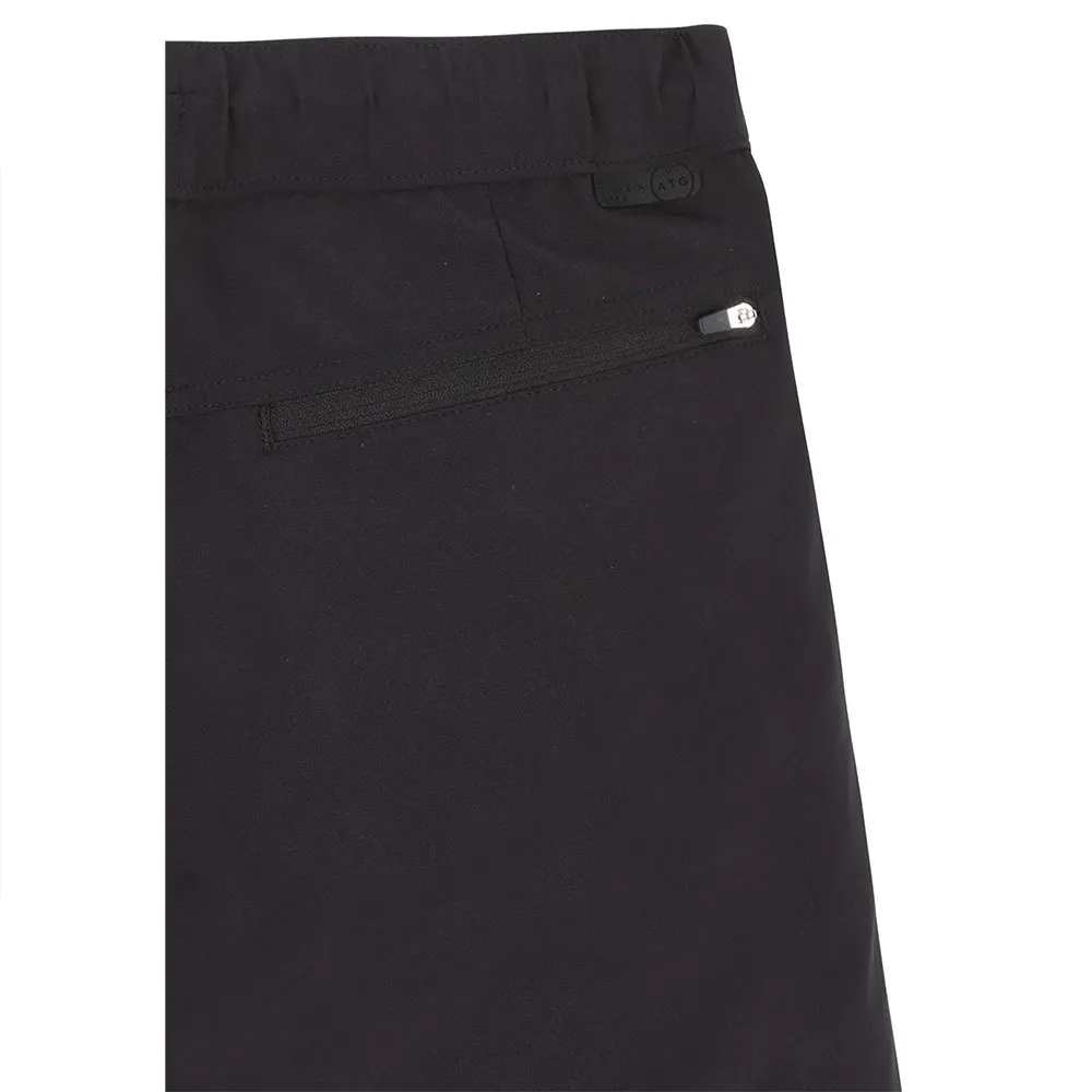 Wrangler Mix Material Shorts, Black Wrangler Mix Material Shorts, Black