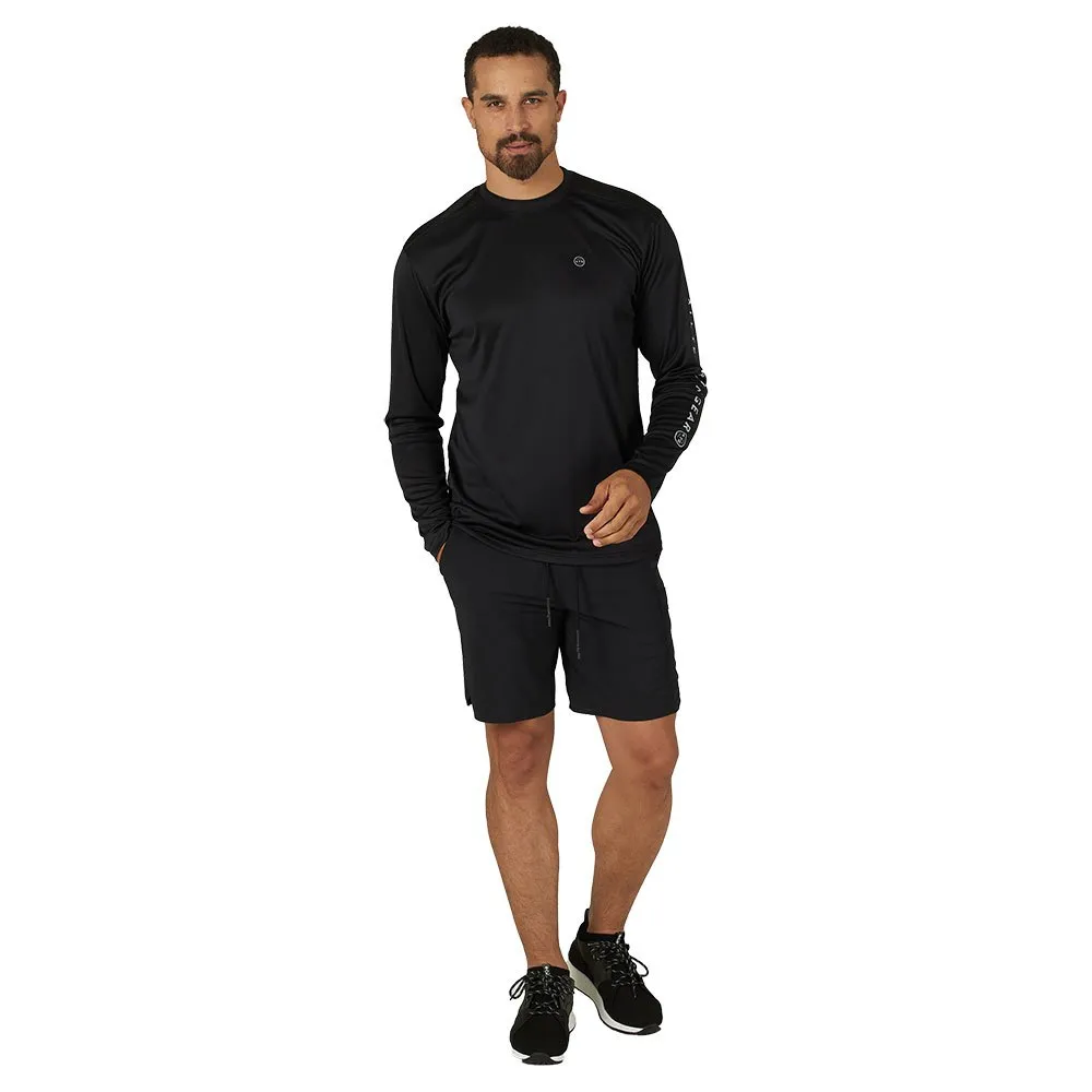 Wrangler Mix Material Shorts, Black Wrangler Mix Material Shorts, Black