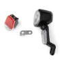 WRC Mtb E-bike Sykkellyktesett, Black / red, One Size