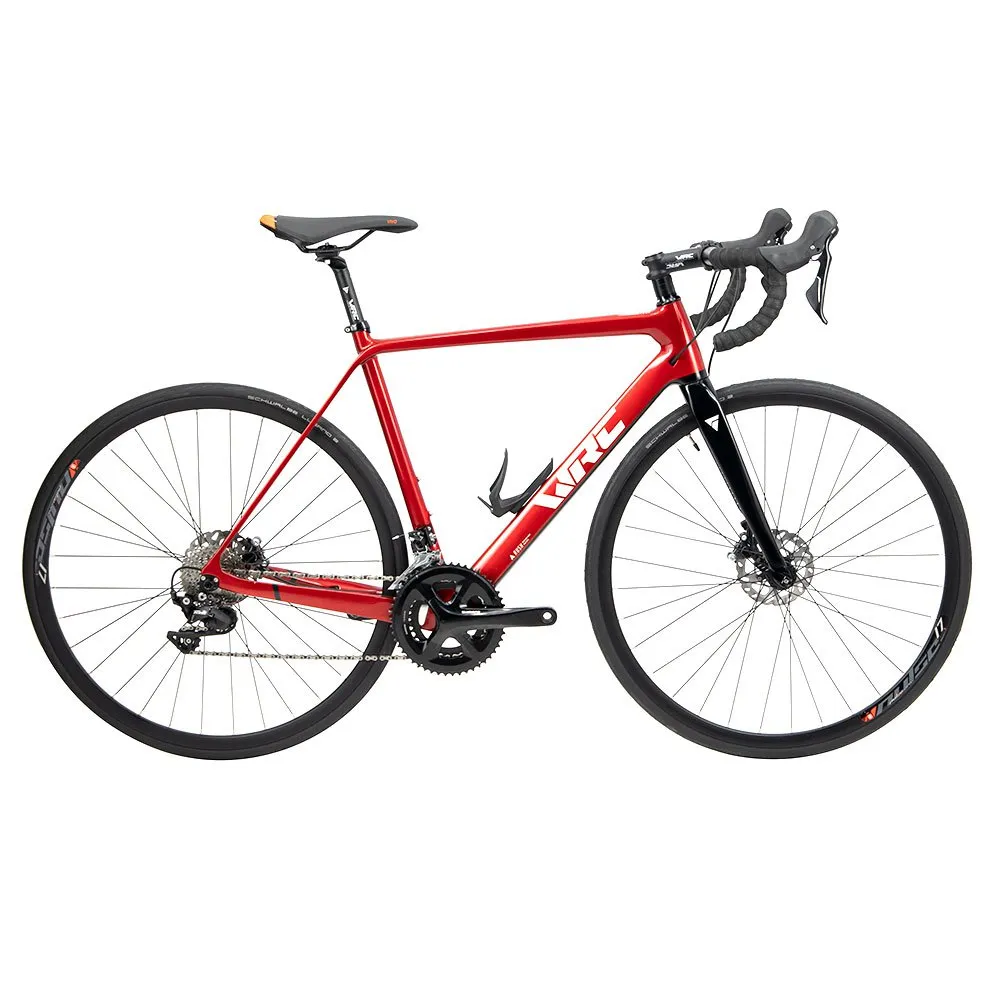 WRC Rush Carbon Disc 105 2x11s Landeveissykkel, Red WRC Rush Carbon Disc 105 2x11s Landeveissykkel, Red