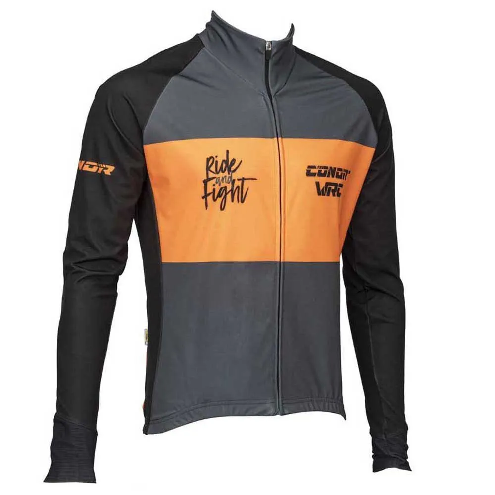 WRC Wind Tex Jakke, Grey / orange