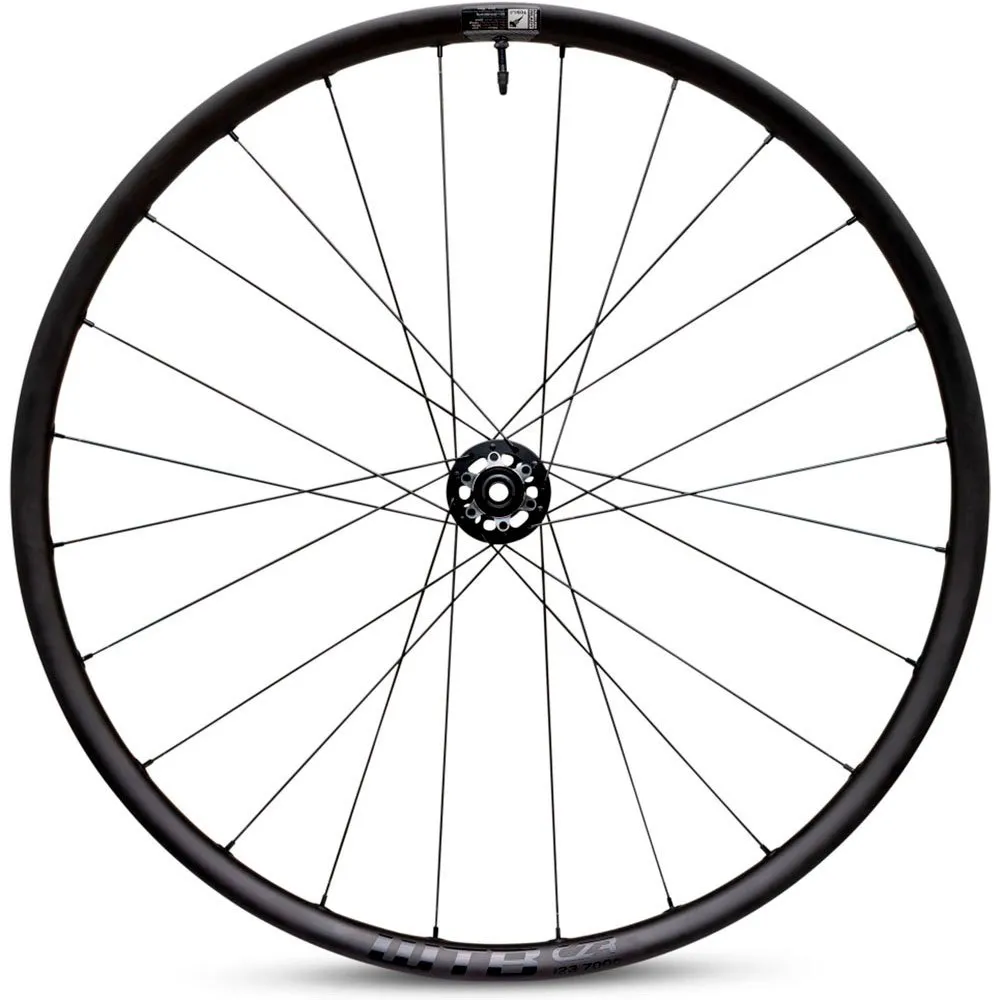 WTB Czr I23 28h 6b Disc Tubeless Gravel Forhjul, Black, 12 x 100mm