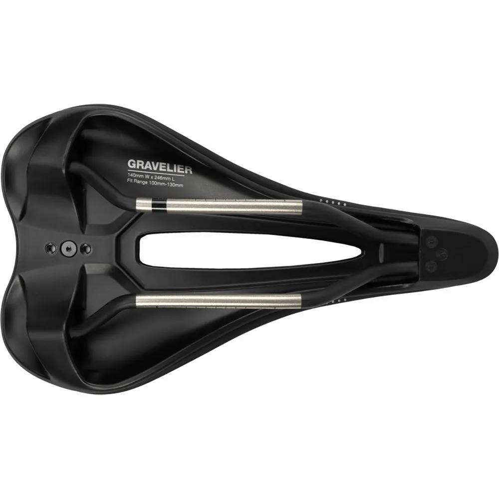 WTB Gravelier Carbon Sykkelsete, Black, 142mm