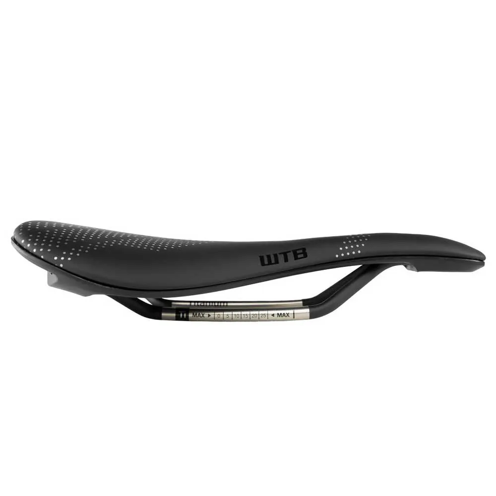 WTB Gravelier Titanium Sykkelsete, Black, 140mm
