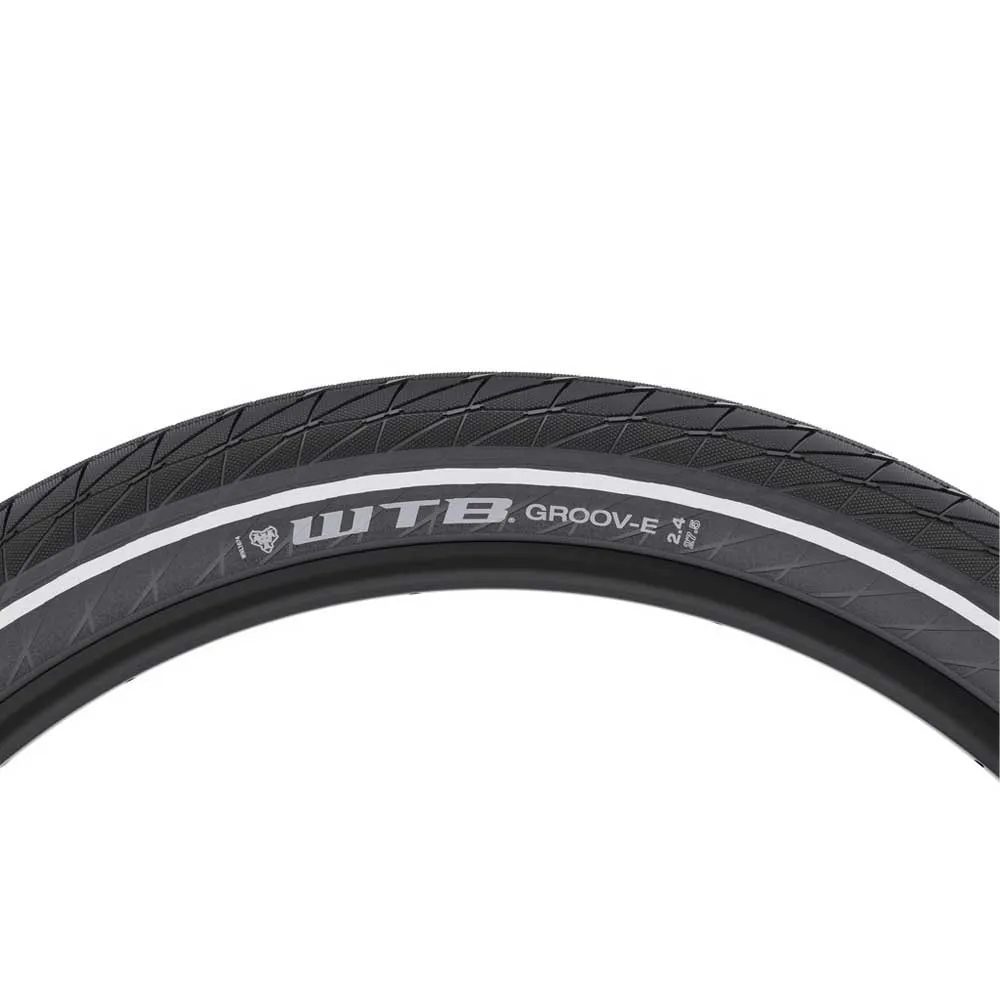 WTB Groov-e Flat Guard 27.5´´ X 2.4 Urban Stive Sykkeldekk, Black, 27.5" x 2.40 WTB Groov-e Flat Guard 27.5´´ X 2.4 Urban Stive Sykkeldekk, Black, 27.5" x 2.40