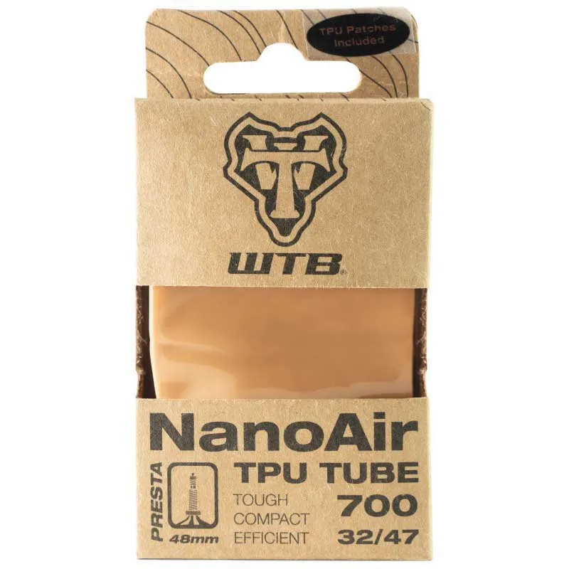 WTB Nano Air Tpu Presta 48 Mm Slange WTB Nano Air Tpu Presta 48 Mm Slange