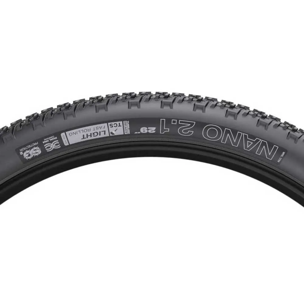 WTB Nano Light Fast Rolling Dual Dna Sg2 Tubeless 29´´ X 2.1 Mtb-dekk, Black, 29" x 2.1, Sykkeldekk WTB Nano Light Fast Rolling Dual Dna Sg2 Tubeless 29´´ X 2.1 Mtb-dekk, Black, 29" x 2.1, Sykkeldekk