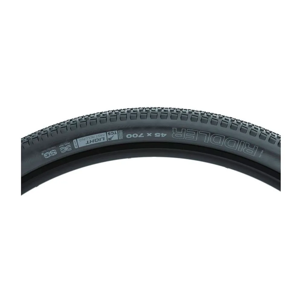 WTB Riddler Tcs Light Fast Rolling Sg2 Tubeless 700c X 45 Graveldekk, Sykkeldekk WTB Riddler Tcs Light Fast Rolling Sg2 Tubeless 700c X 45 Graveldekk, Sykkeldekk