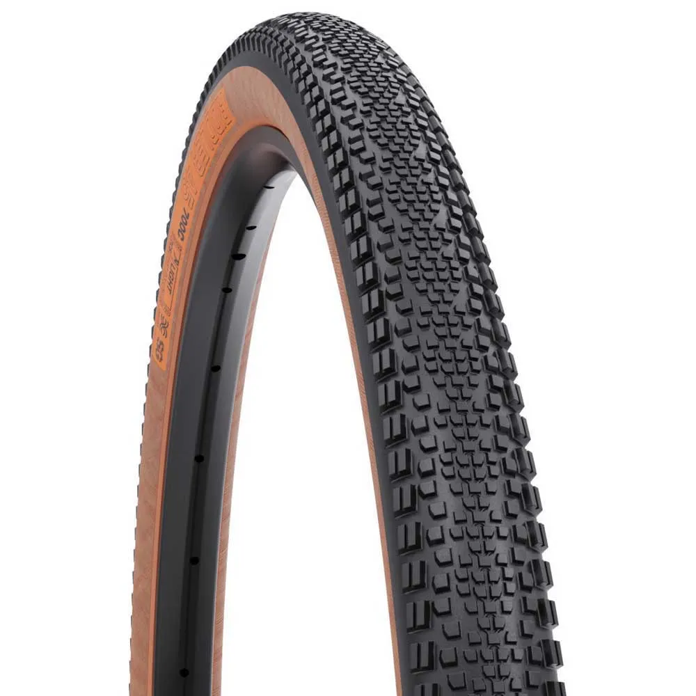 WTB Riddler Tcs Light Sg Fast Rolling 60tpi Tubeless 700 X 45 Graveldekk, Black / tan, 700 x 45, Sykkeldekk
