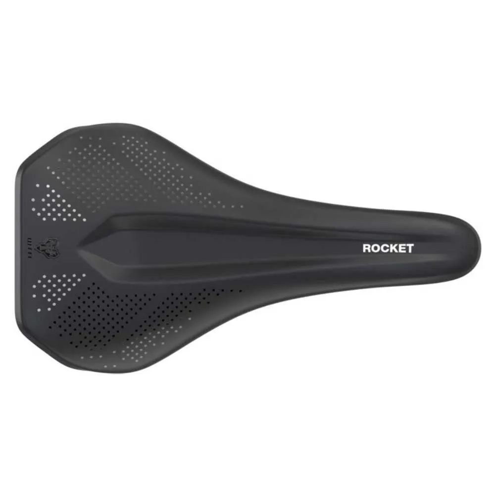 WTB Rocket Fusion Form Steel Hlx Sykkelsete, Black, 145mm