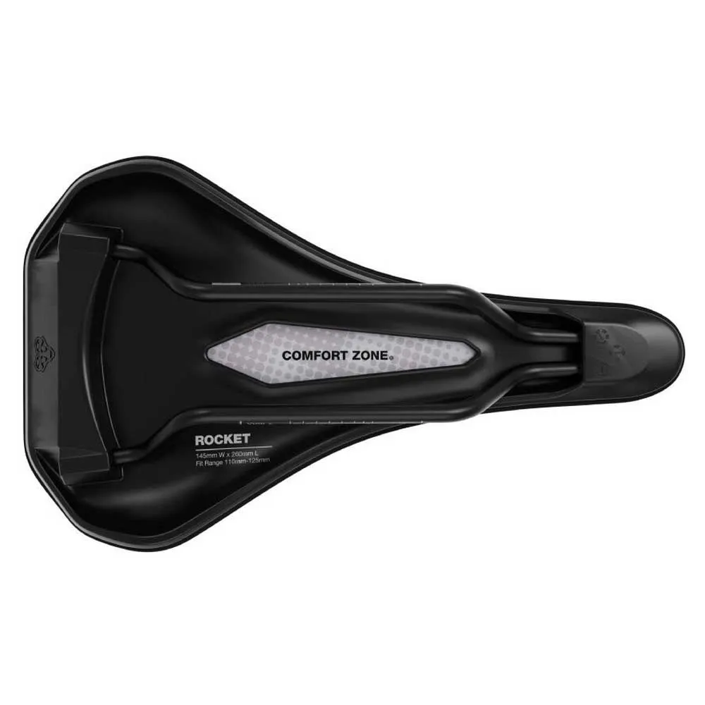 WTB Rocket Fusion Form Steel Sykkelsete, Black, 145mm